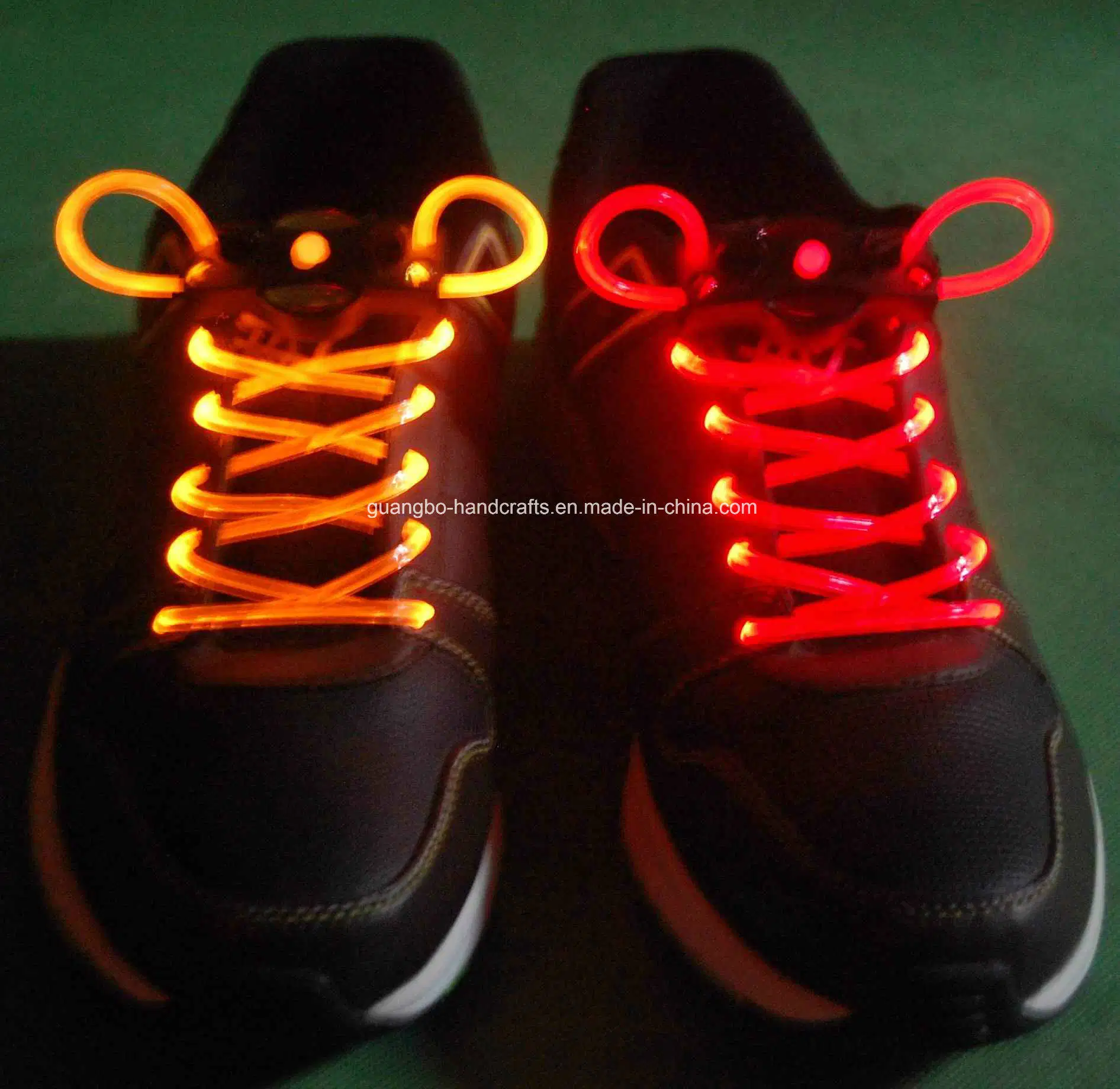 Child Silicone Light up LED Shoelace Stopper