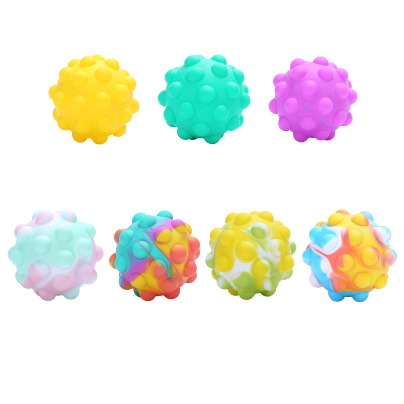 Поп-бал Bubble Sensory fidget Ball Pop Toy Silicone для снятия стресса,