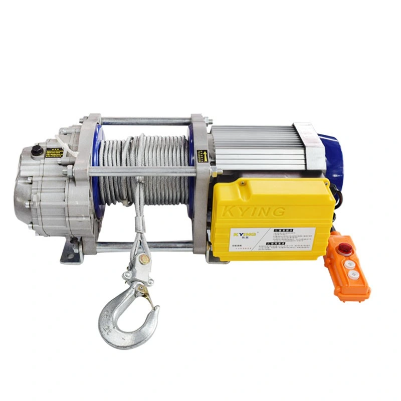 220V 2500kg 3000kg Heavy Duty de energía eléctrica Extractor de Cable cabrestante cuerda