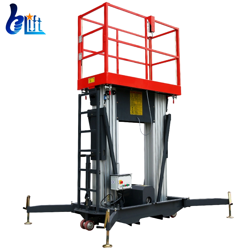 200kg 12m Aluminium-Luft-Arbeitsbühne Sky Lift man Lifts