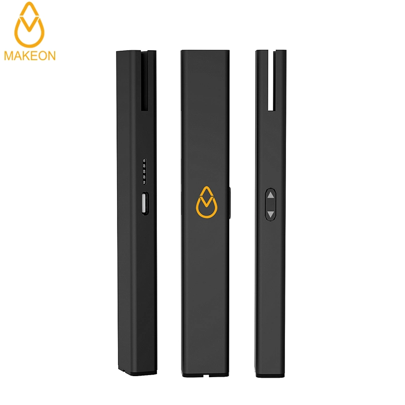 Makeon Pod Vfire VAPE Pen 2 en 1 batería para PODS and Carts logotipo de impresión de batería personalizada con luz LED Voltaje OEM Marca Logo Muha Meds baterías Ruby