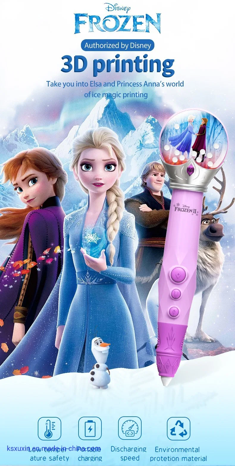 Frozen Series 3D Druckstift; Hot Selling OEM ODM 3D Druckstift