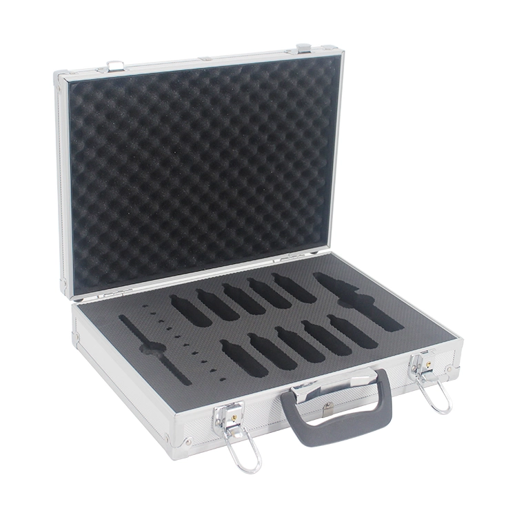 Custom Small Size Box with Code Lock Aluminum Equipment Carrying Case