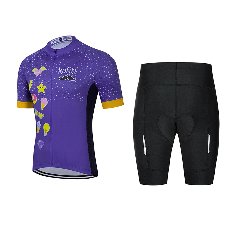 Women's Mountain Road Bike Jersey Top and Shorts Set Light Weight Cycling Wear