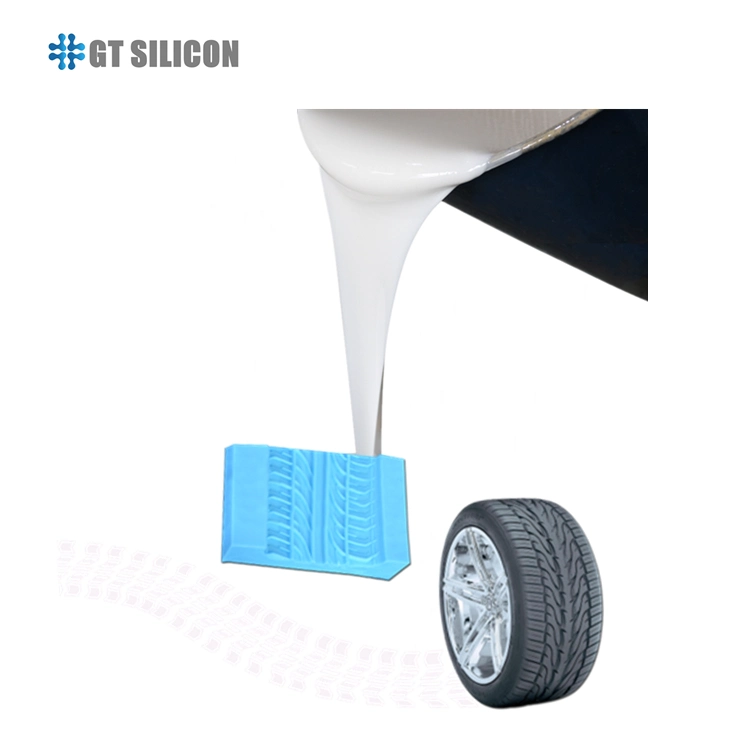 for Tire Mold Good Flowability Tin Liquid Silicone Rubber