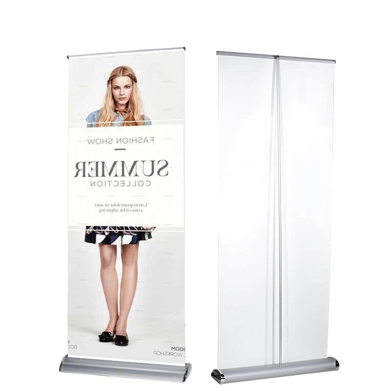 Portable Exhibition Kit with Modular Displays and Graphics Roll up Banner Stand