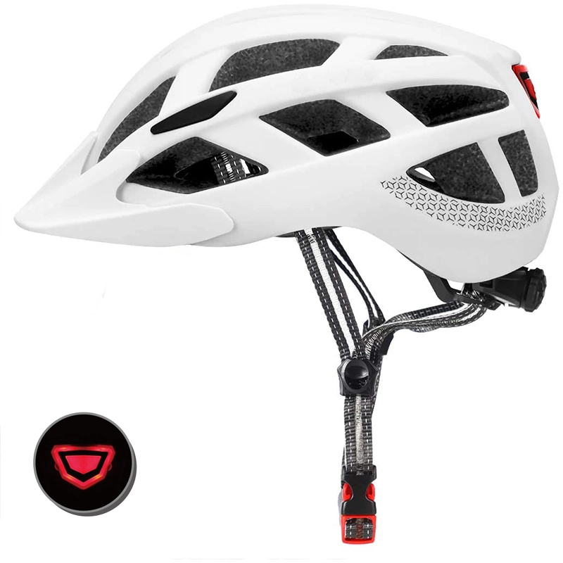 Amazon Hot Mountain Road Bicycle Bike Helmet with LED Light