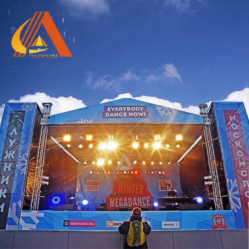 Lighting Aluminum Outdoor Roof Concert Stage Roof Truss System