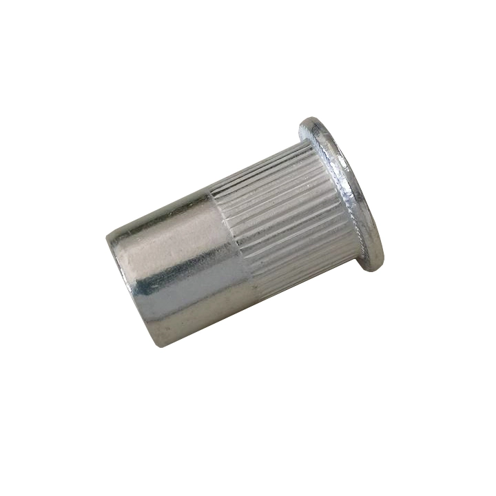 Stainless Steel 304 Flat Head Round Knurled Body Blind Rivet Nut