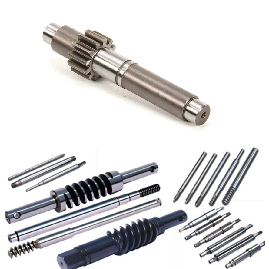 High Precision Wear Resistant Motor Round Screw OEM Gear