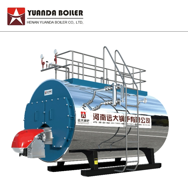 Industrial High Efficiency and Low Pressure 2ton /H Horizontal Oil / Gas Fired Steam Boiler