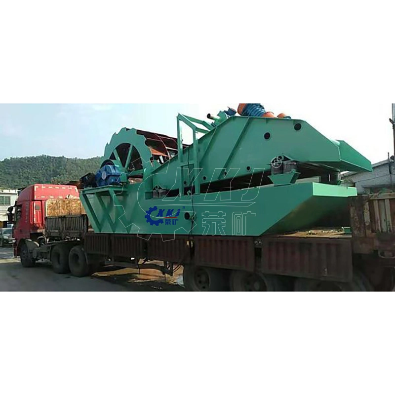 Machine à laver de sable de roue/Sand Mine le séparateur de gravité pour laver les boues de sable et gravier