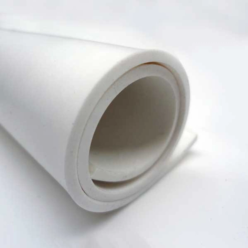 Heat Resistance 0.5mm 1mm Transparent White Neoprene Rubber Sheet