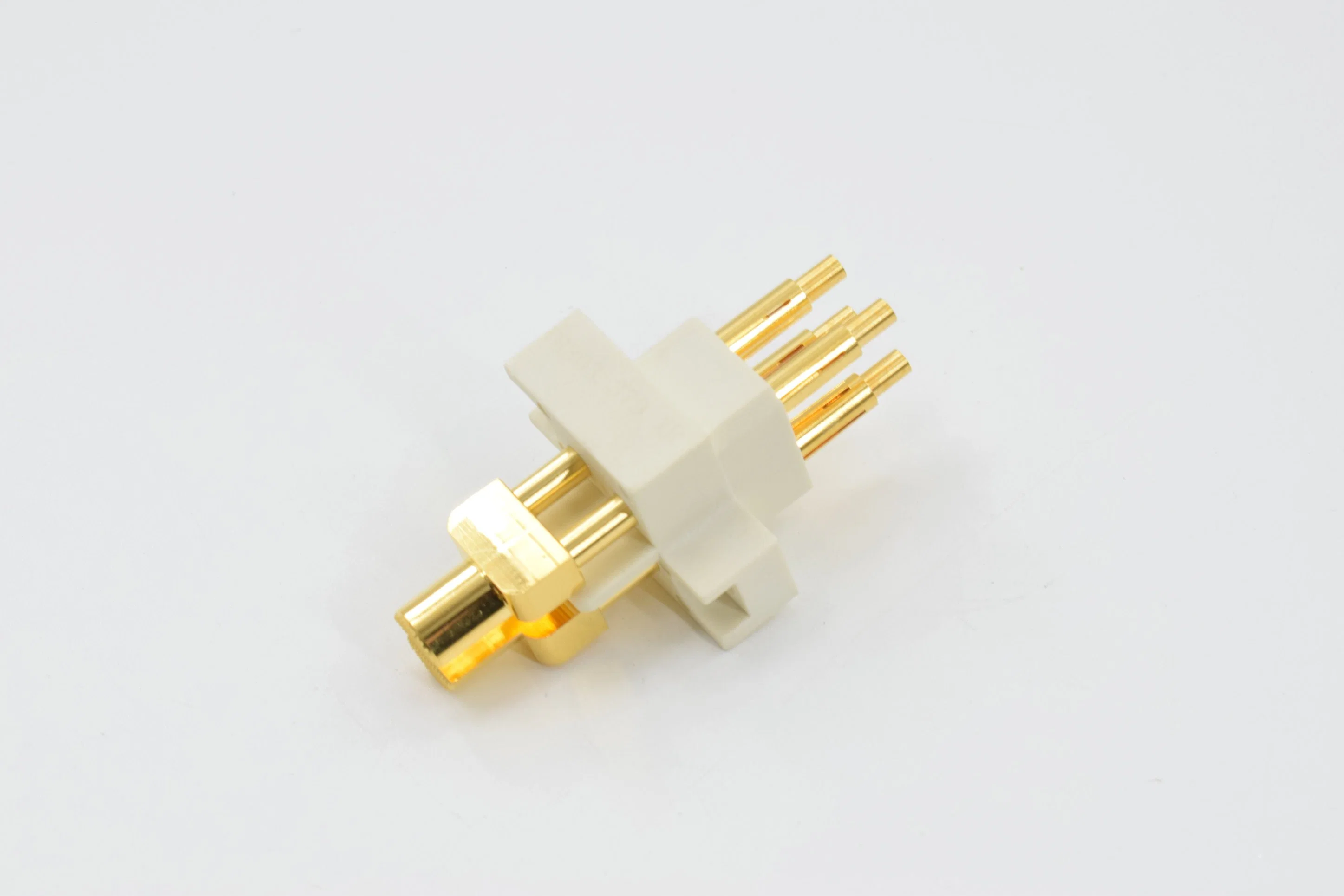 Double Row Spring Loaded Pogo Pin Connector