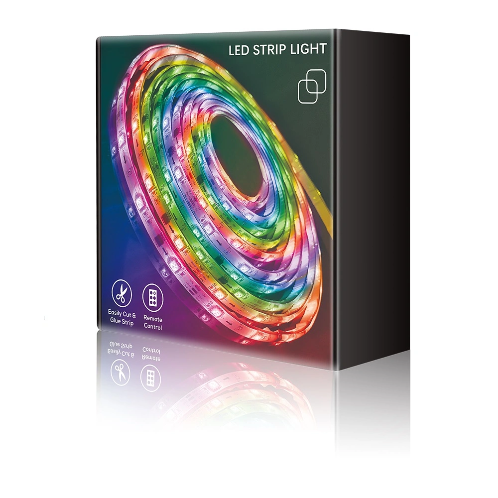 5m 10m 15m 20m de la música TIRA DE LEDS luz trasera de la TV 5050 Cambio de color RGB aplicación Bluetooth Remote