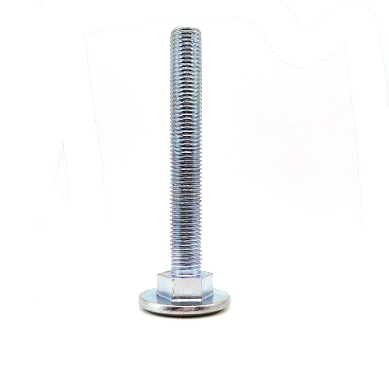 High quality/High cost performance  8.8 Grade Blue White Zinc Plated Elevator Bolt