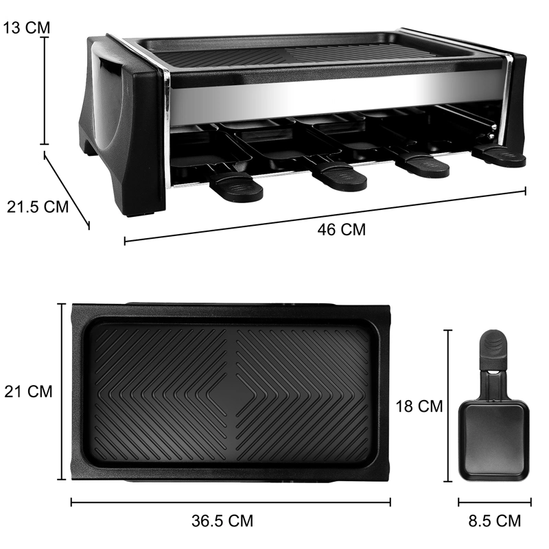 BBQ Grill Manufacturer Outdoor Portable Machine Smokeless Kebab Mini BBQ Raclette Chicken Grill