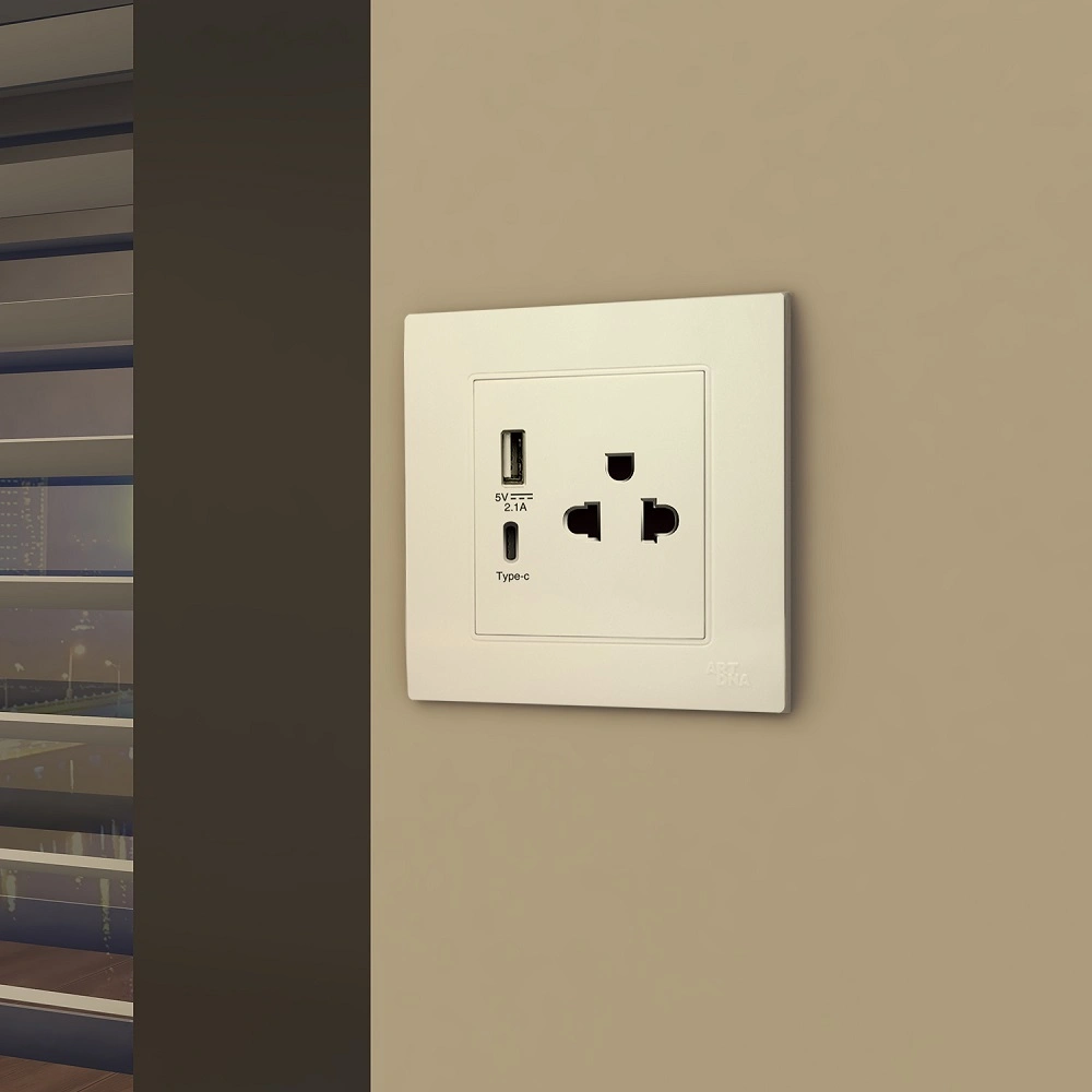 Artdna Explosion Proof UK Wall Socket 16A 250V Socket