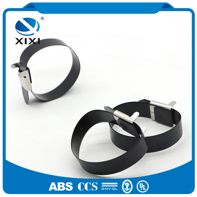 Self-Locking Cable Tie Xinxing China Wire Straps Metal Ziptie with RoHS