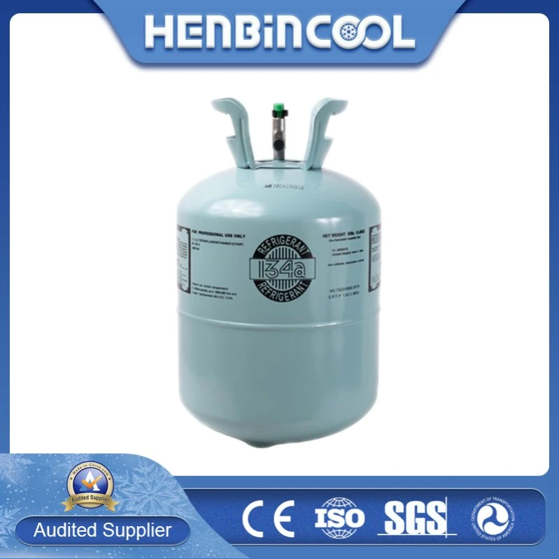 R134A Refrigerant Gas in Disposable 13.6kg/30lb Cylinder
