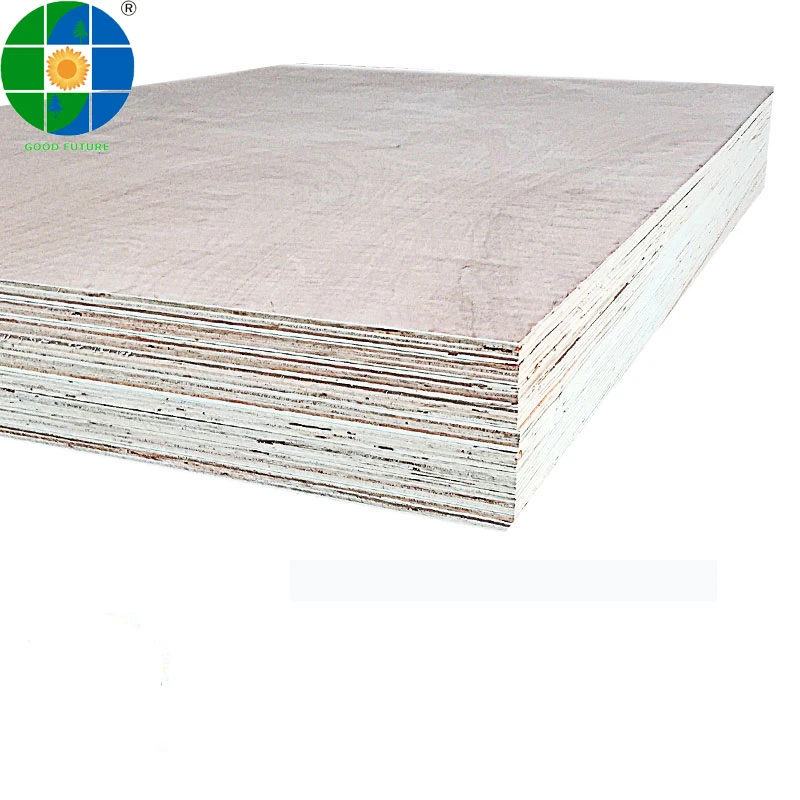 1220X2440 3X7 12mm de contrachapado de abedul de pino Okoume comercial