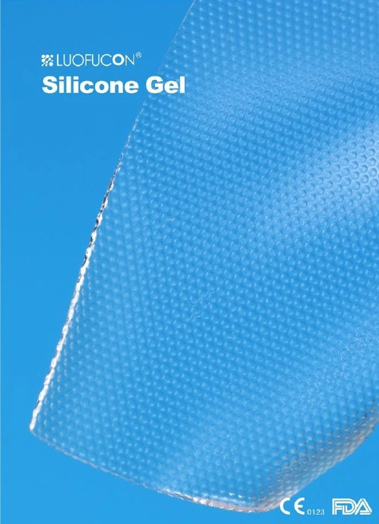 Adesivo Gel de silicone de grau médico curativo de gel de cicatriz quelóide cicatrizes