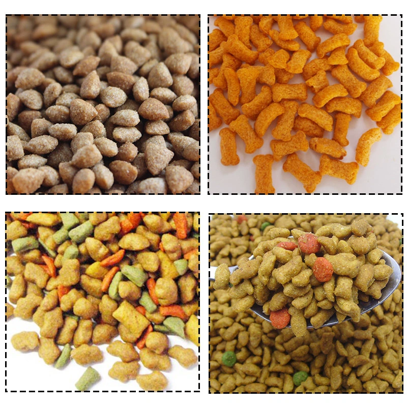 Twin Screw Extrusion Pet Food Dog Food Pellets Processing Line Production Plant