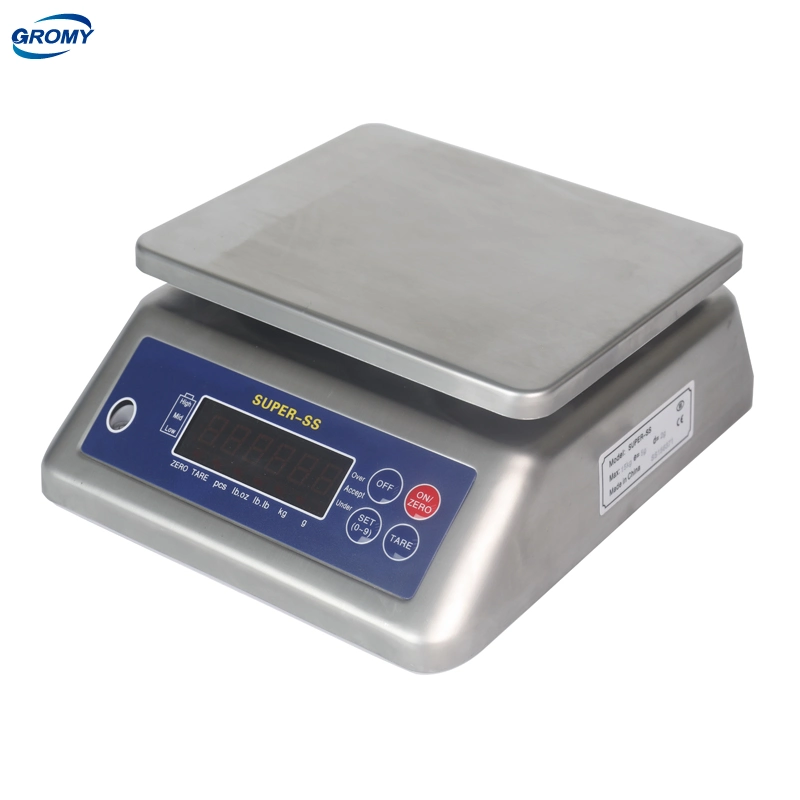 RS232 Electronic Waterproof Portion Bench Scale with RS232 Option