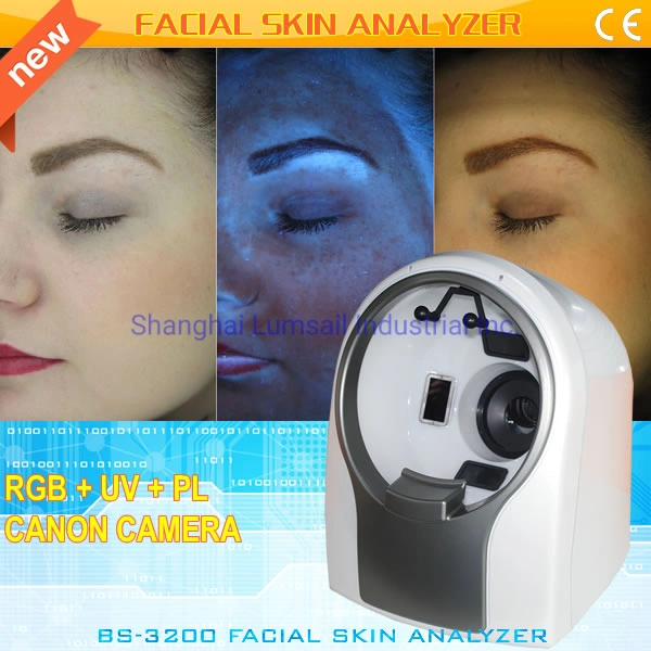 Magic Mirror Analyzer Portable Dialysis Machine Face Skin Analysis