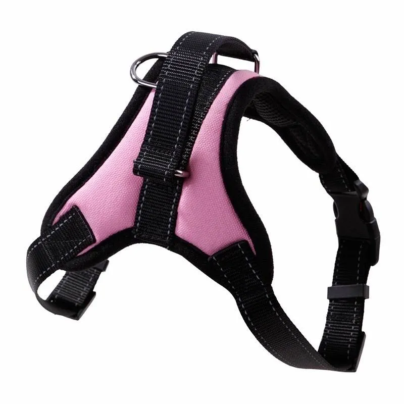 Pet Products Harness Walking Training Pet Dog Harness Vest Dog Leash Collar