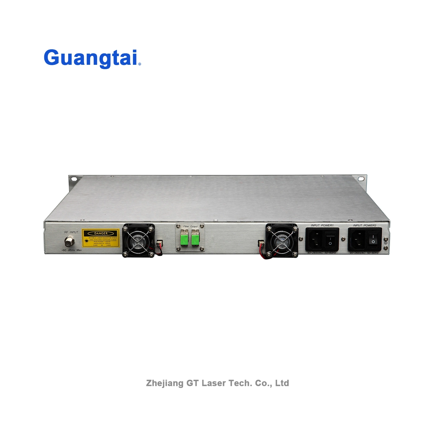 Guangtai CATV Telecommunication 47-862MHz Externally Modulated Optical Transmitter 1550nm Ht8500hu