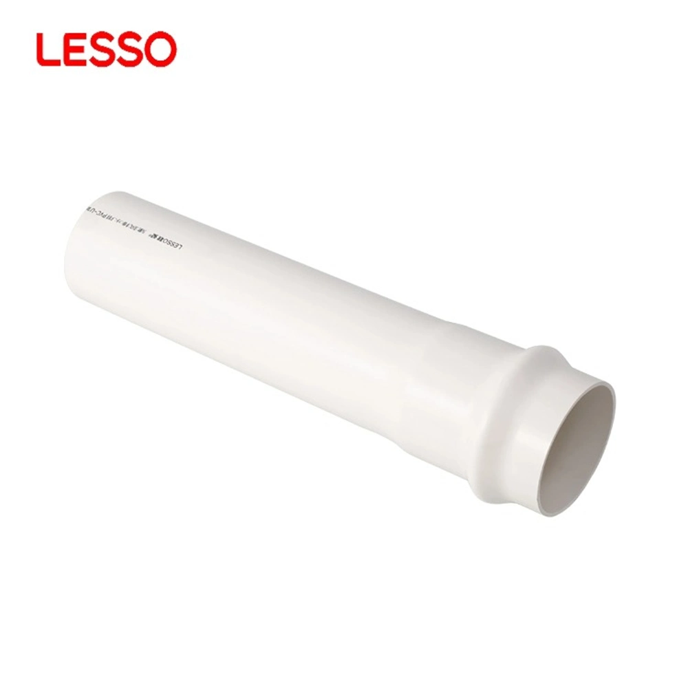 Smooth Interior Walls and Low Friction Custom Drainage 4 Inch PVC Pipe 8 Inch PVC Waste Water Pipe for Soil and Waste Discharge Pipelines Inside Buildings