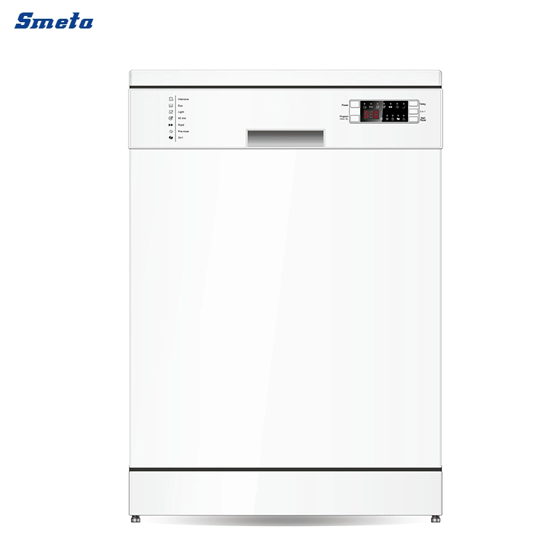 Smeta Vertical Electronic Large Freestanding Kitchen 15 Set Dishwasher