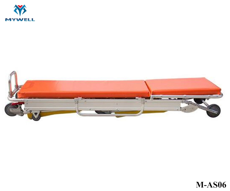 M-As06 Aluminum Hospital Emergency Ambulance Stretcher