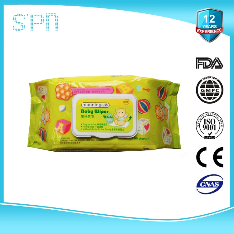 Special Nonwovens Bamboo Hypoallergenic Smart & Effective Cleaning Disinfectant Soft Single Hand Wipes for Baby