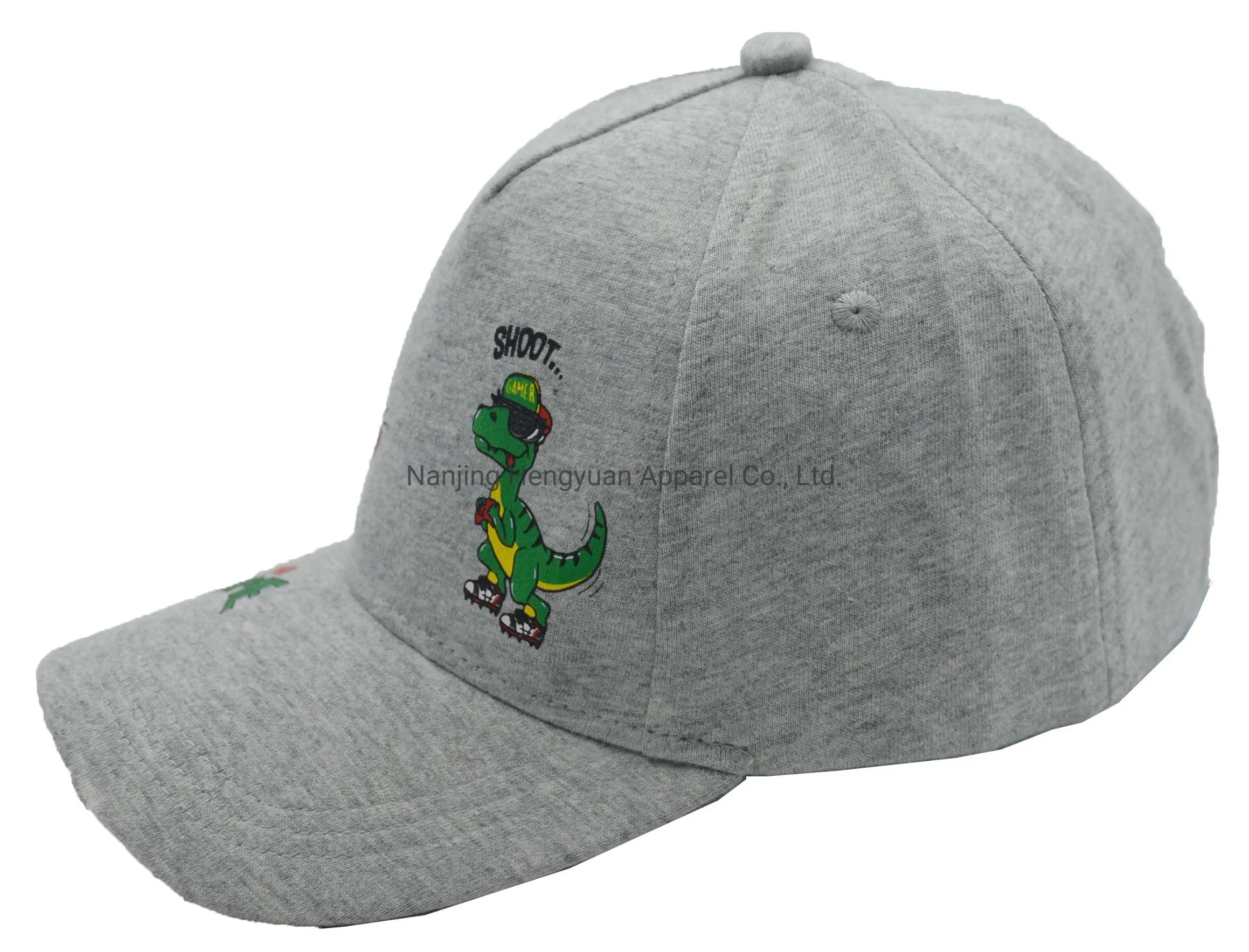 Wholesale/Supplier Boys Baseball Cap in 100% Cotton Jersey Fabric and Cartoon Print