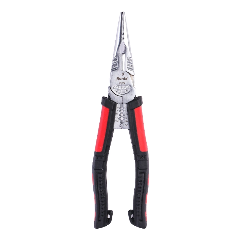 Ronix Model Rh-1393 8" CRV Material Twisting and Cutting Multifunctional Combination Plier