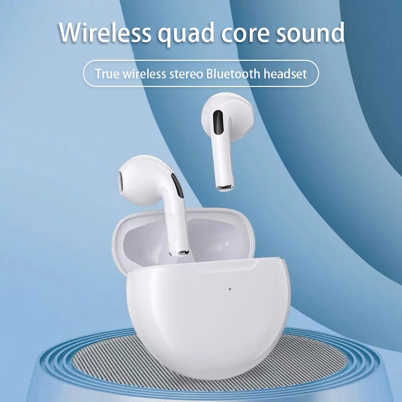 سماعة الأذن اللاسلكية الأصلية Air PRO 6 TWS BT 5.0 Dual تقليل تشويش الاستيريو