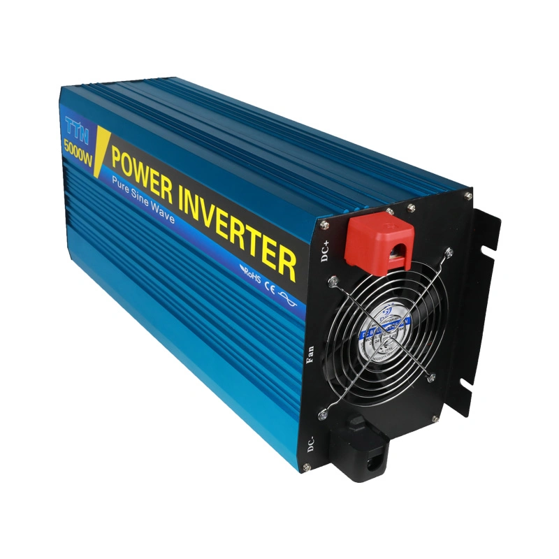 Inversor da UPS doméstica 1000W2000W onda sinusoidal pura 60 Hz, 12 V CC Para tomada AC 110V US Power Converter monofásico com Porta USB dupla de 5 V.