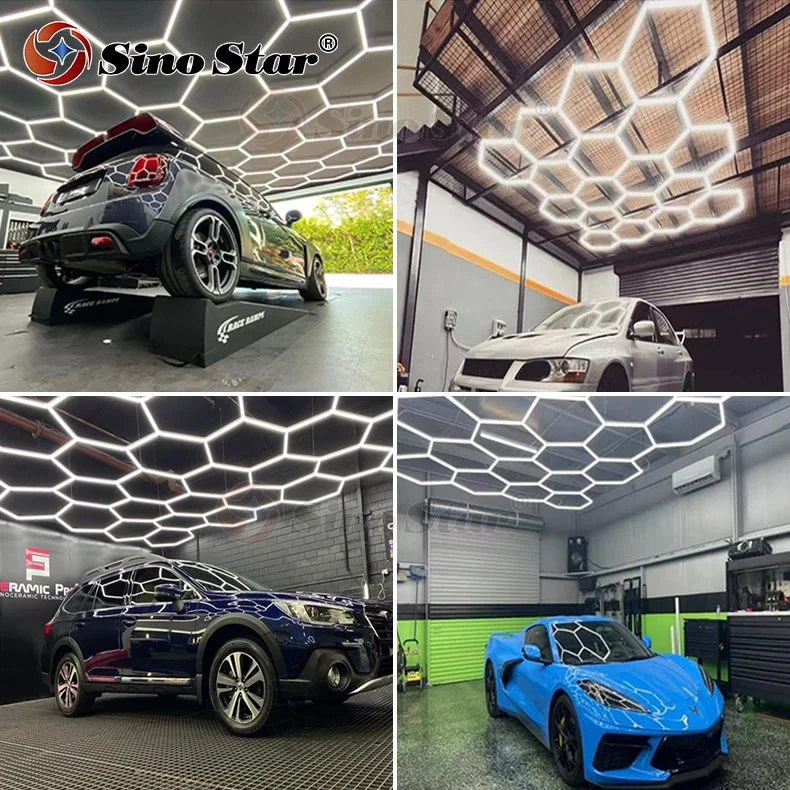 Neues Design Auto Care Produkte Auto Beschichtung Station beliebt in Australien 12 Watt LED sechseckige Wandleuchte