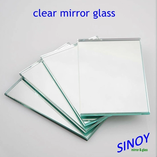 Beveled Edge Mirror Glass for Indoor Decoration Application