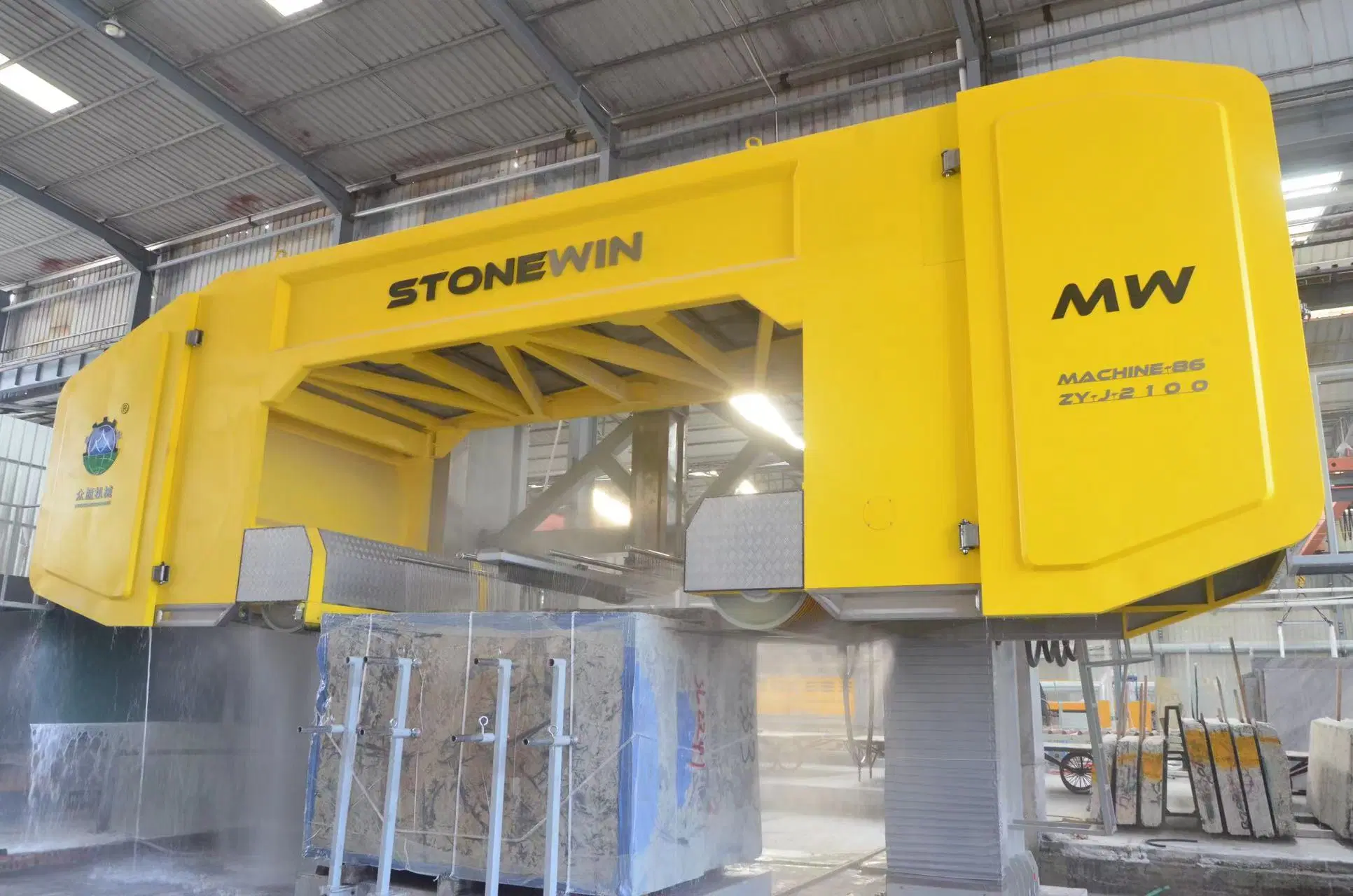 Zhongyuan Stonewin Block 58 Diamond Multi-Wire Saw Machine: Redefining Stone Cutting Standards