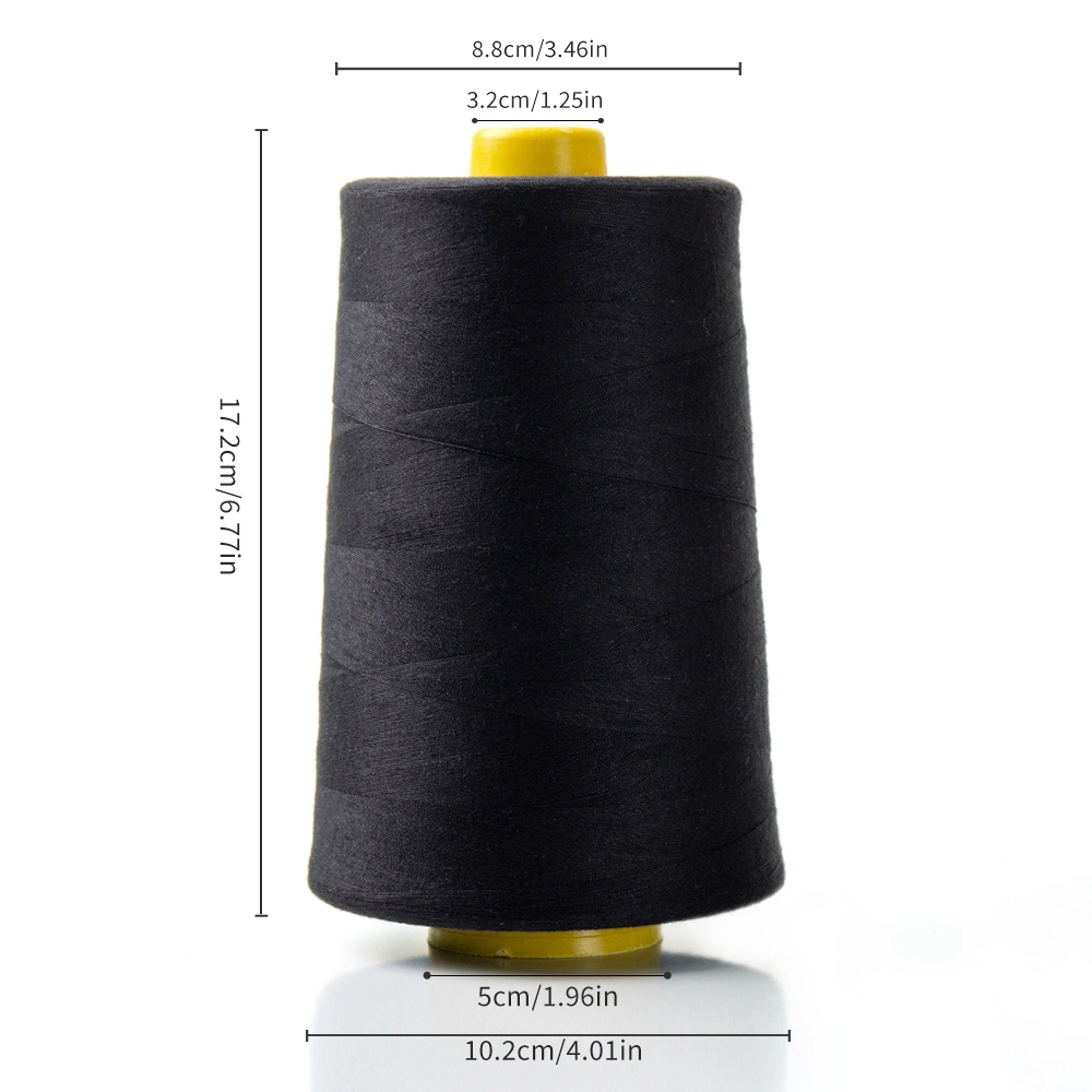 Professional 100% Polyester Spun 500g Big Spool Sewing Thread for High Speed Sewing Machine