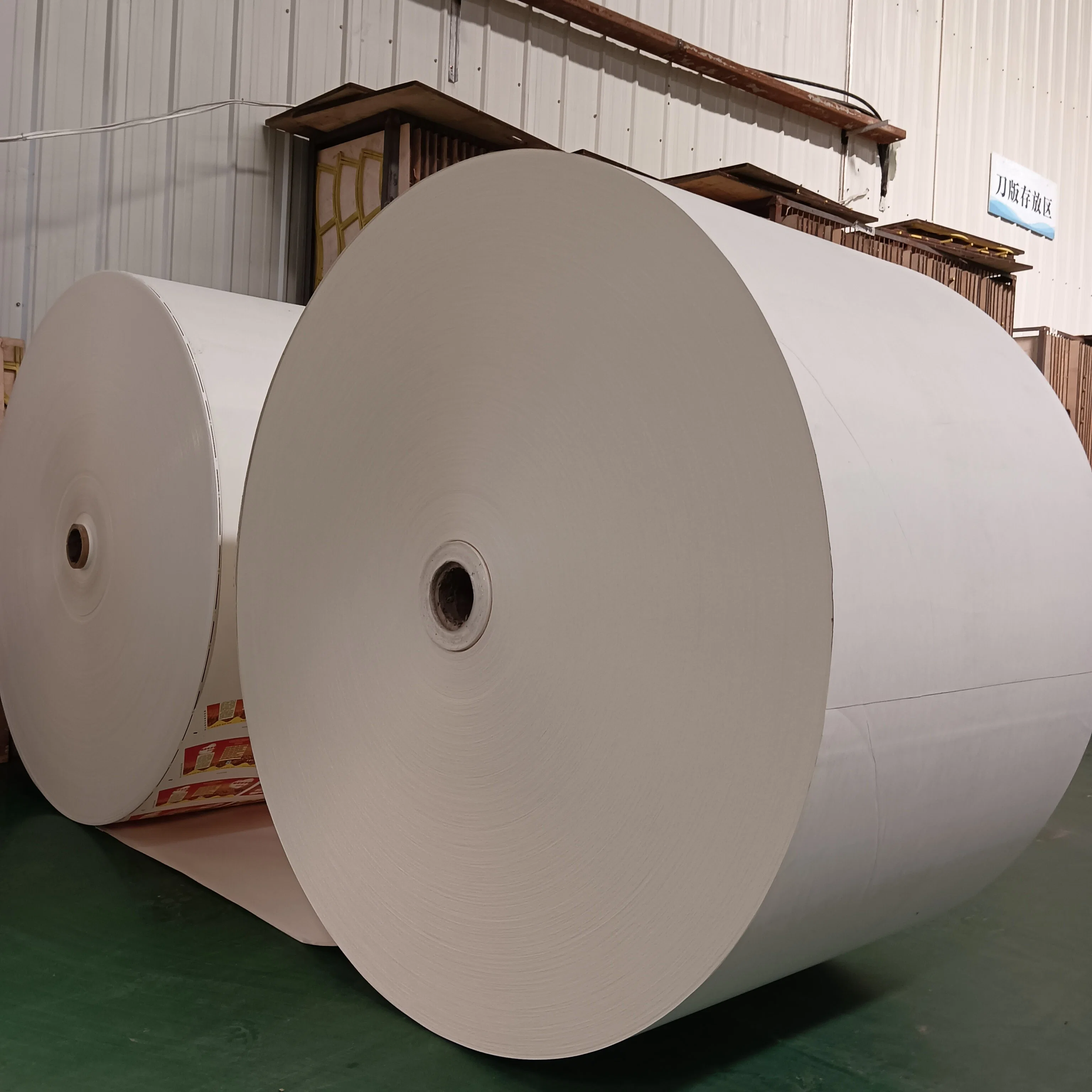 Wholesale/Suppliers Paper Cups Raw Material 150GSM-380GSM Single/Double PE Coated Paper Roll