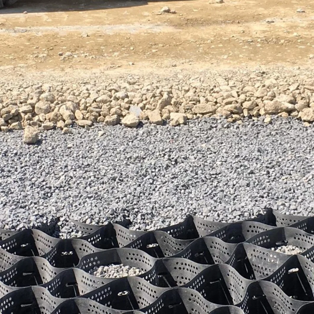 Virgin Material Geocell Plastic Gravel Grid Retaining Wall for Protect Roads Embankments