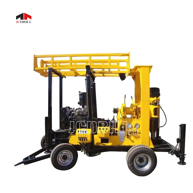 300/400/600m Portable Full Hydraulic Diamond Geological Soil Core Drilling Rig Machines