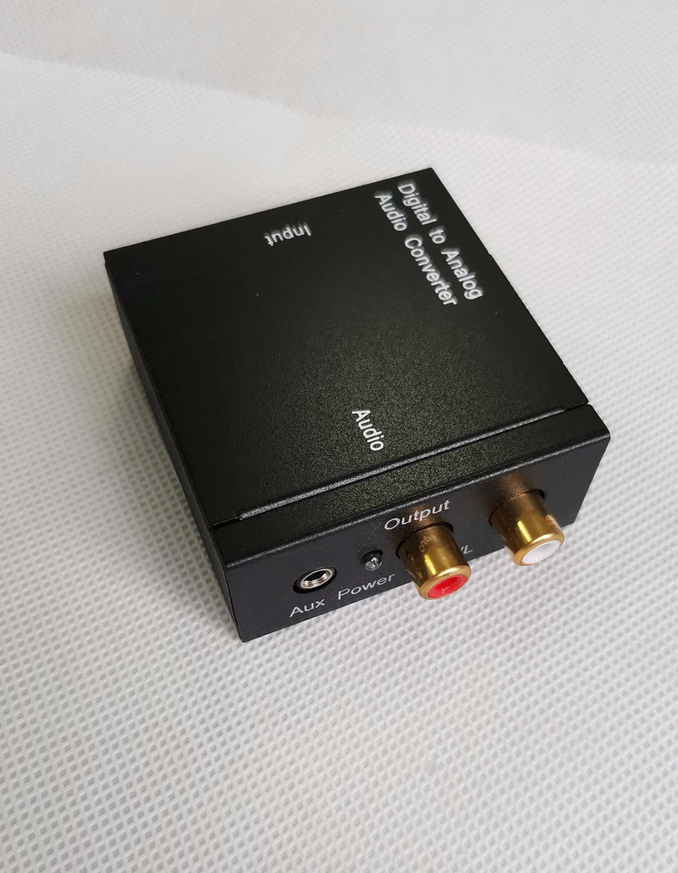 Numérique à Analogique Audio Converter pour TV Box Toslink avec Audio Coaxial