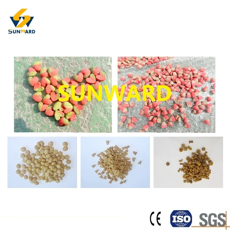 Cereal-Based Raw Materials Puffed Dry Animal Feed Pet Dog Food Production Plant Machines Extruders & Gas-Fired Dryers