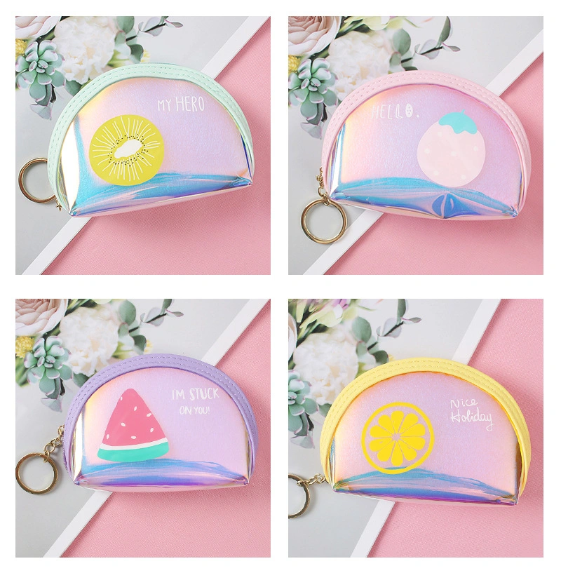 Popular Factory OEM PVC Coin Purse Key Chain Pouch