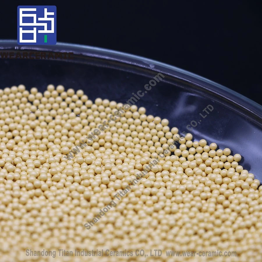 1-10 mm Zirconium Beads Cerium Stabilized Zirconia Beads for Special Chemical Industry